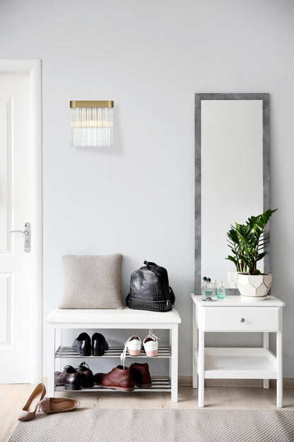 Harlow 9 inch Wall Sconce in Satin Gold