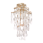 Dolce Wall Sconce In CHAMPAGNE LEAF Finish