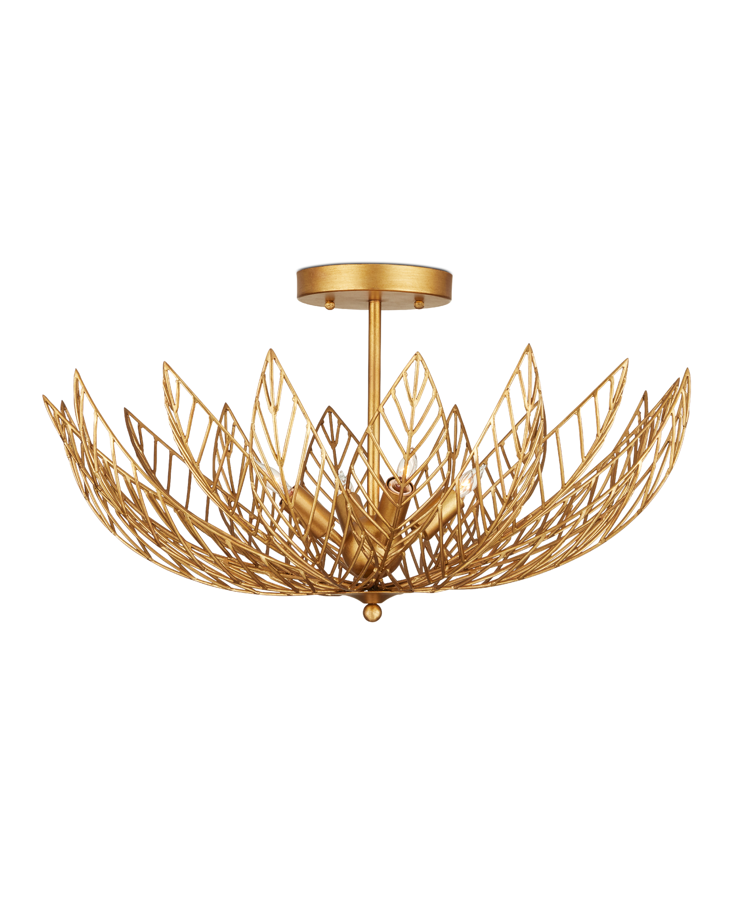 Leaflace Semi-Flush Mount