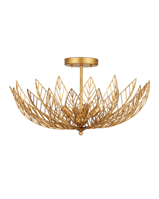 Leaflace Semi-Flush Mount