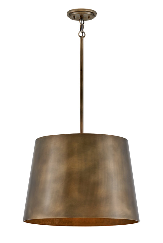 Alder Large Hanging Pendant In Light Bronze Finish