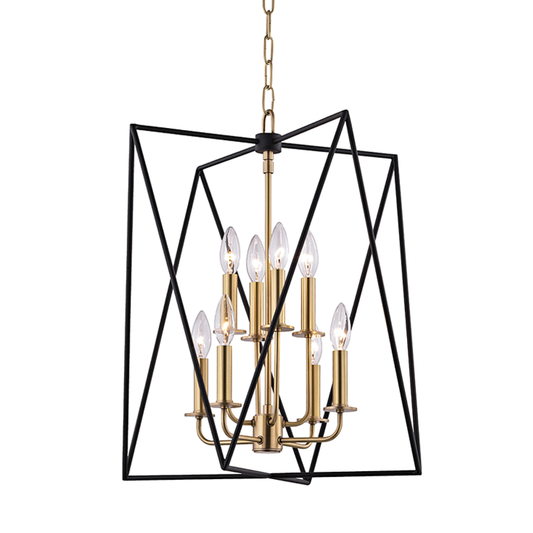 Laszlo Pendant with Aged Brass Finish