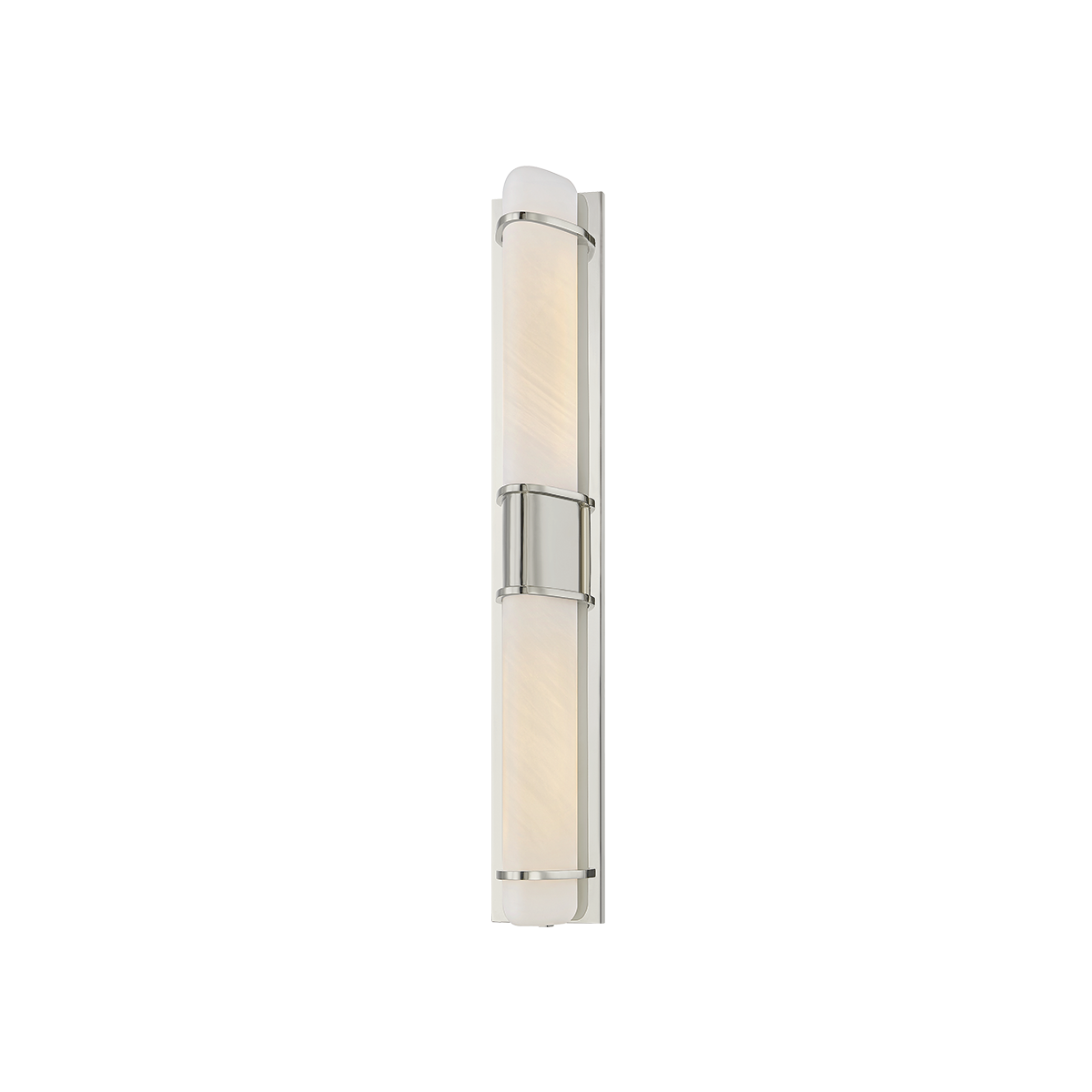 TOTTENVILLE Wall Sconce with Polished Nickel Finish