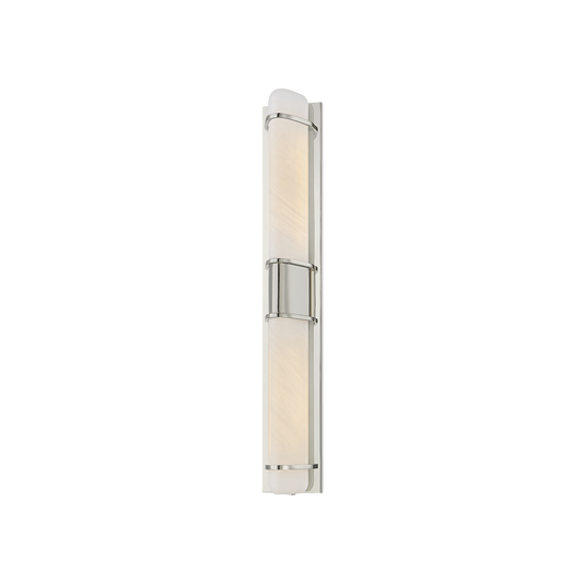 TOTTENVILLE Wall Sconce with Polished Nickel Finish