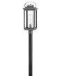 Atwater Large Post Top or Pier Mount Lantern In Gray Finish