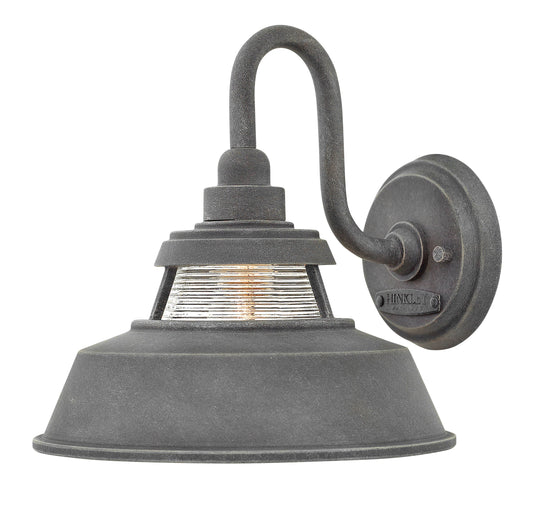Troyer Small Wall Mount Barn Light In Black Finish