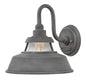 Troyer Small Wall Mount Barn Light In Black Finish