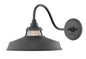 Troyer Small Wall Mount Barn Light In Black Finish