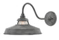 Troyer Small Wall Mount Barn Light In Black Finish