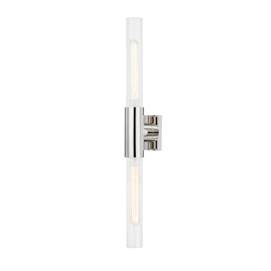 Asher Wall Sconce with Polished Nickel Finish