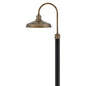 Forge Large Post Top or Pier Mount Lantern In Light Bronze Finish