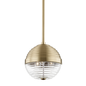 Easton Pendant with Aged Brass Finish