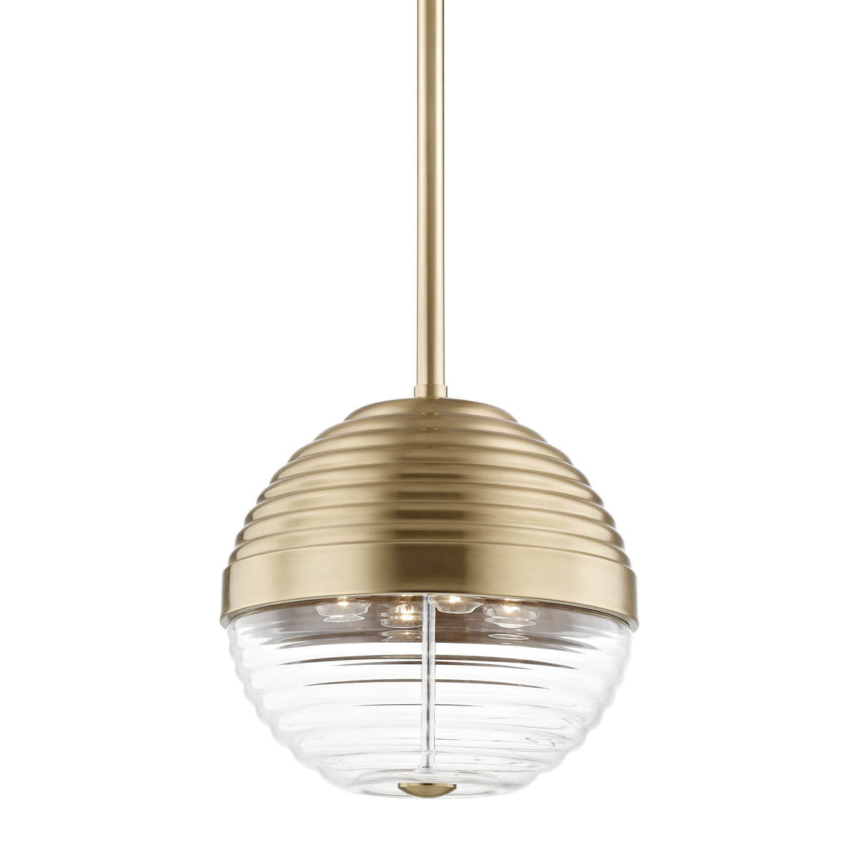 Easton Pendant with Aged Brass Finish