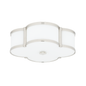 Chandler Flush Mount with Polished Nickel Finish