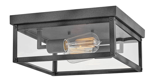 Beckham Small Flush Mount In Black Finish