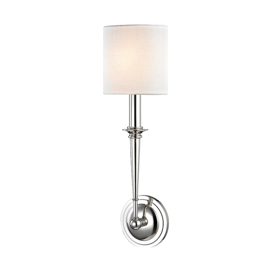 Lourdes Wall Sconce with Polished Nickel Finish
