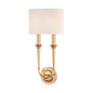 Lourdes Wall Sconce with Aged Brass Finish