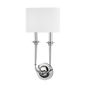 Lourdes Wall Sconce with Polished Nickel Finish