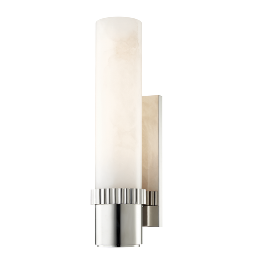 Argon Wall Sconce with Polished Nickel Finish