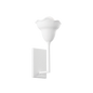 ALORA Wall Sconce with White Plaster Finish