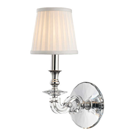 Lapeer Wall Sconce with Polished Nickel Finish