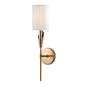 Tate Wall Sconce with Aged Brass Finish
