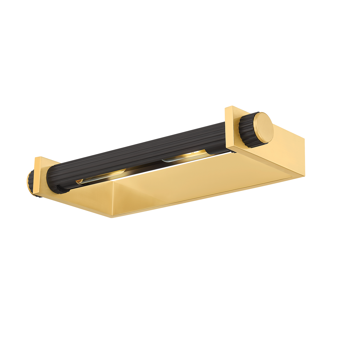 JUDD Picture Light with AGED BRASS/DISTRESSED BRONZE Finish