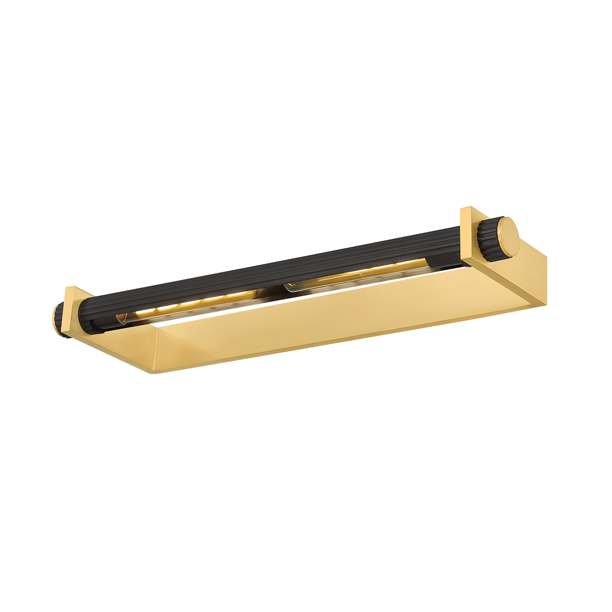 JUDD Picture Light with AGED BRASS/DISTRESSED BRONZE Finish