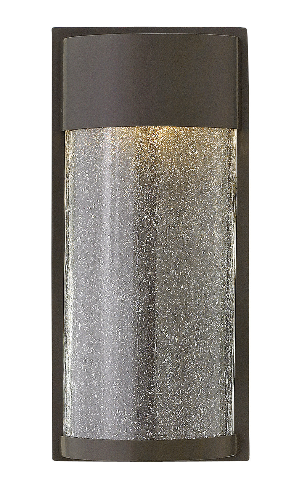 Shelter Small Wall Mount Lantern In Dark Bronze Finish