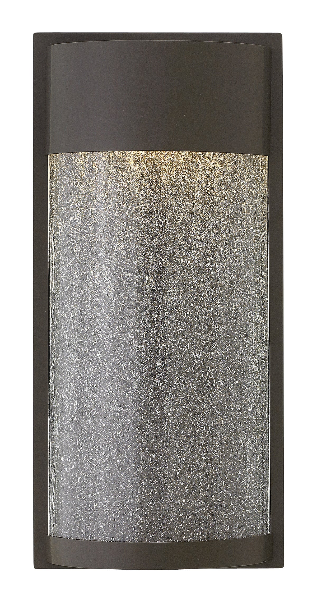 Shelter Medium Wall Mount Lantern In Dark Bronze Finish