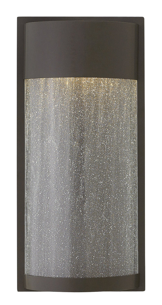 Shelter Medium Wall Mount Lantern In Dark Bronze Finish