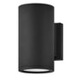 Silo Small Down Light Wall Mount Lantern In Black Finish