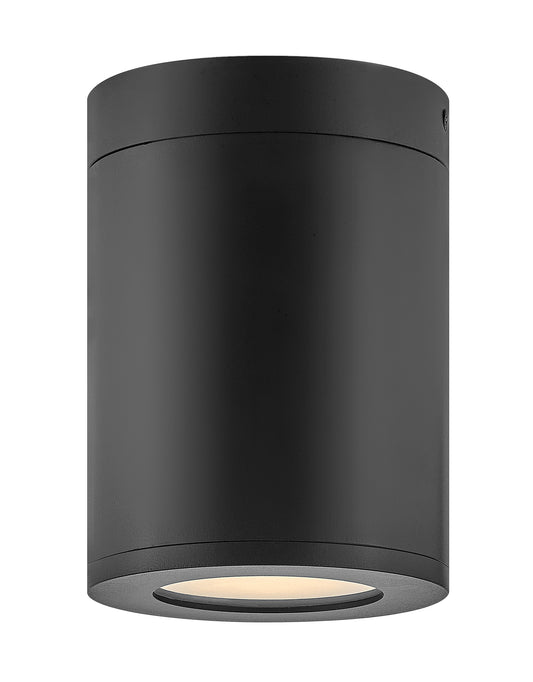 Silo Extra Small Flush Mount In Black Finish