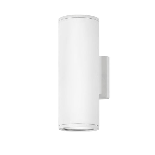Silo Small Up/Down Wall Mount Lantern In White Finish