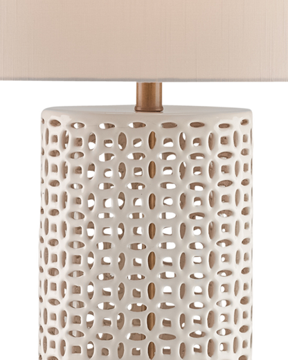 Bellemeade White Table Lamp