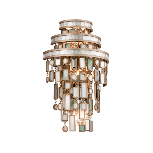 Dolcetti Wall Sconce In CHAMPAGNE LEAF Finish