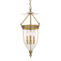 Hanover Pendant with Aged Brass Finish
