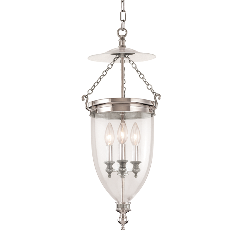 Hanover Pendant with Polished Nickel Finish