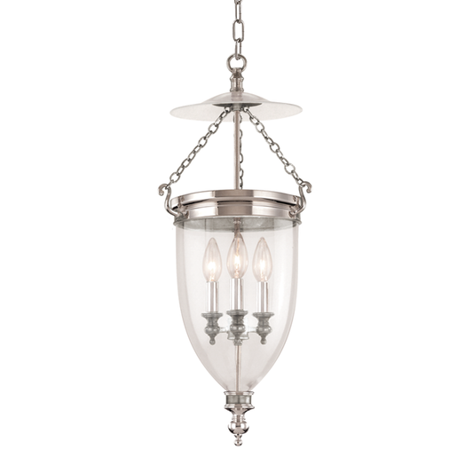 Hanover Pendant with Polished Nickel Finish