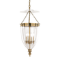 Hanover Pendant with Aged Brass Finish
