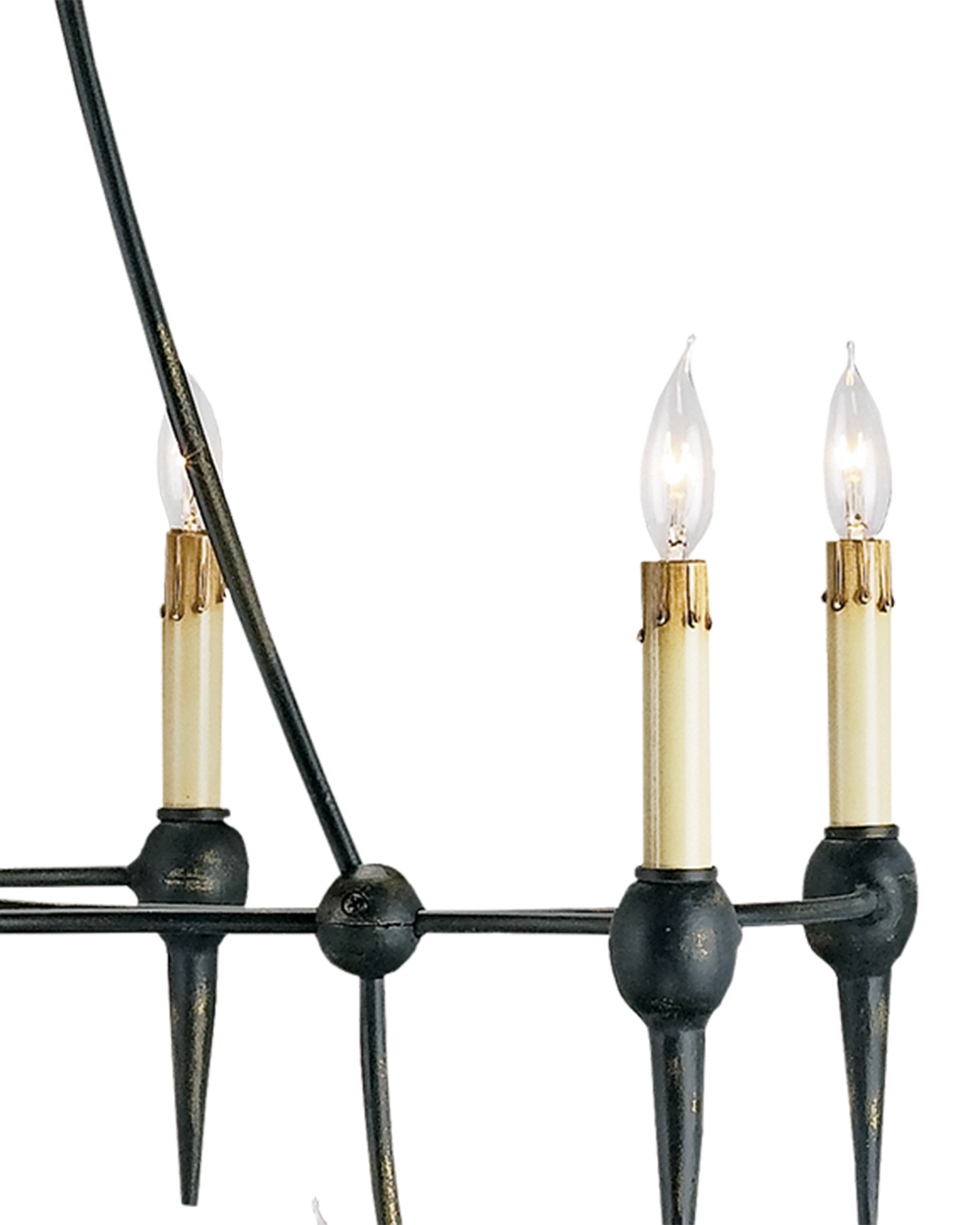 Danielli Black Chandelier