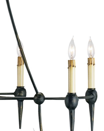 Danielli Black Chandelier