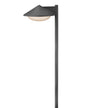Contempo 12V LED Path Light In Gray Finish