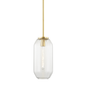 Bennett Pendant with Aged Brass Finish