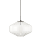 Bennett Pendant with Polished Nickel Finish