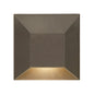 Nuvi 12V Square Deck Sconce In Light Bronze Finish