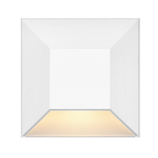 Nuvi 12V Square Deck Sconce In White Finish