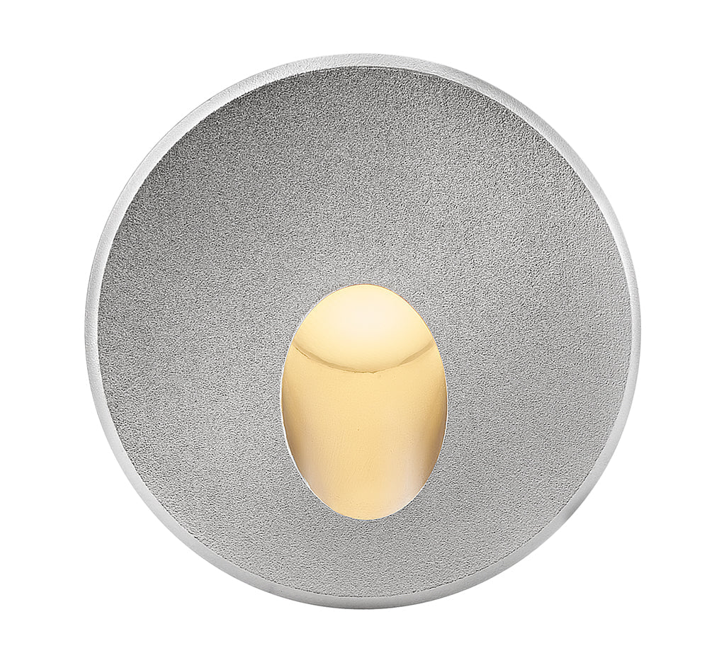 Tilt LED Round Wall Light In Stainless Finish