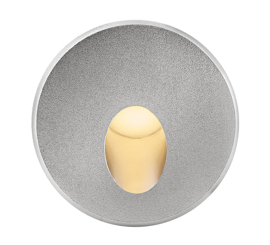 Tilt LED Round Wall Light In Stainless Finish