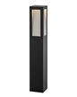 Taper LED Bollard In Black Finish